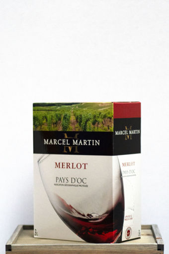 Afbeeldingen van MARCEL MARTIN MERLOT BAG IN BOX 3L