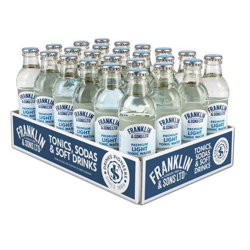 Afbeeldingen van FRANKLIN & SONS INDIAN TONIC LIGHT 24X20CL